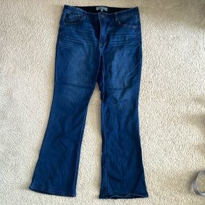 Wit & Wisdom women’s flare jeans dark wash 14P